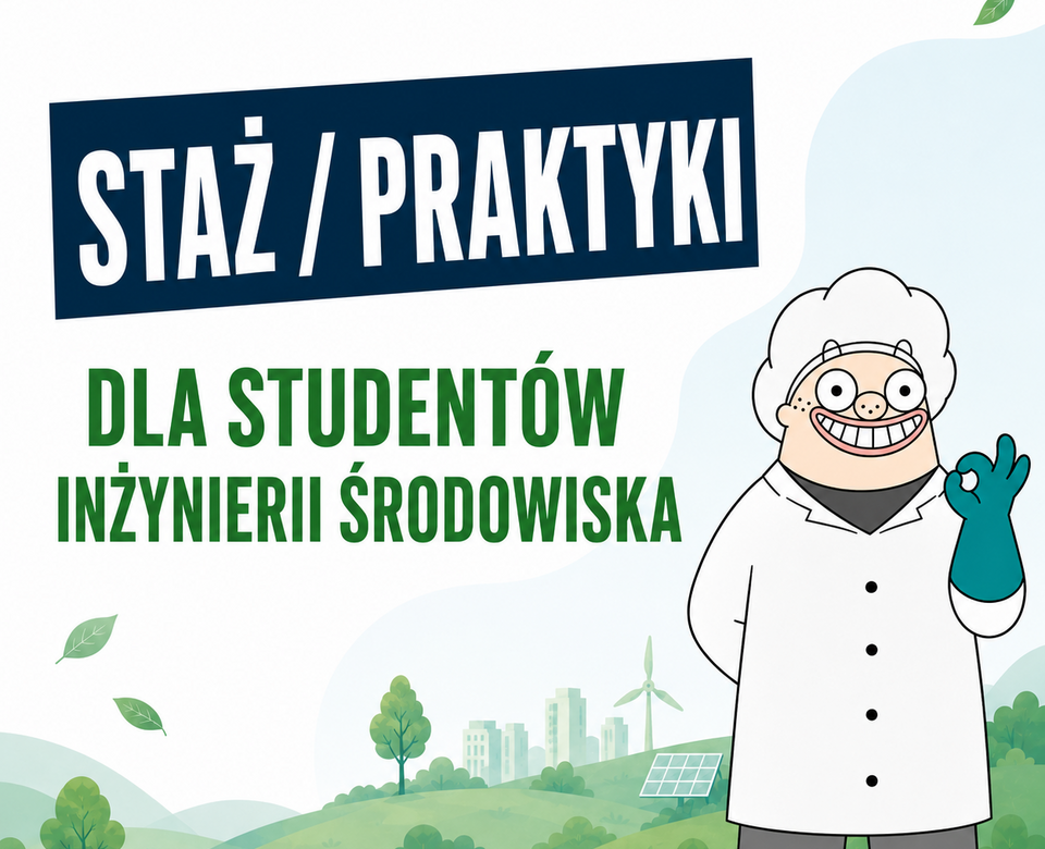 Staż / praktyki dla studentów inżynierii środowiska w PROHACCP