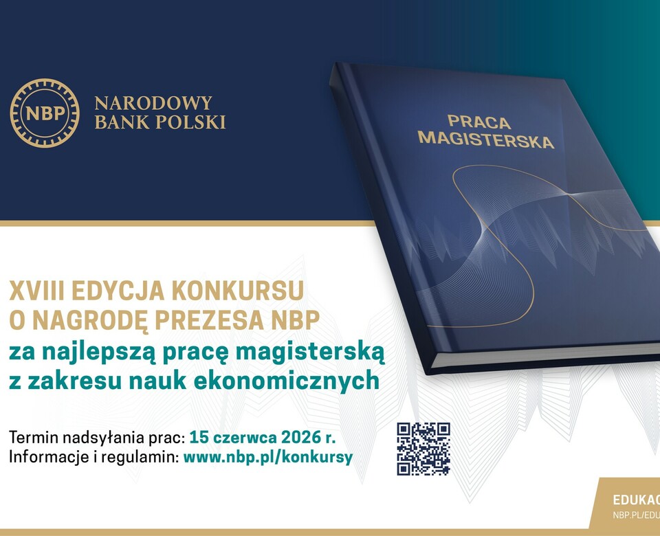 XVIII edycja Konkursu o Nagrodę Prezesa NBP – zgłoś swoją pracę magisterską